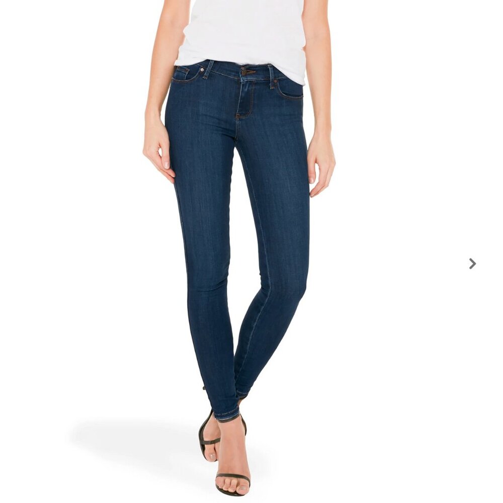 Mott & Bow Women's Mid-Rise Super Stretch Skinny Jeans Size 26